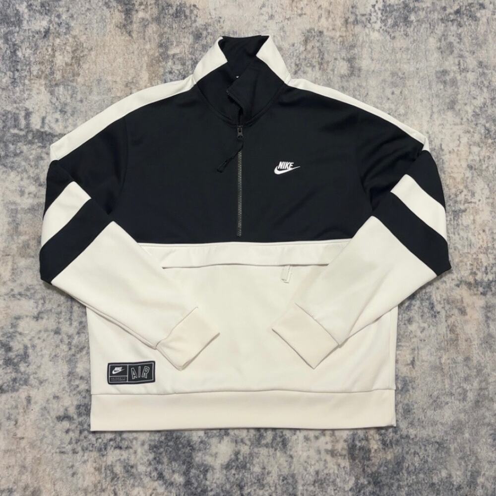 Black and White Nike Air jacket Size M